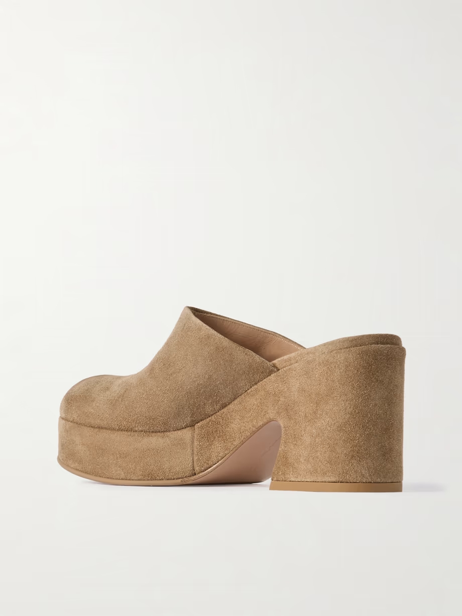 Lyss 55 suede mules