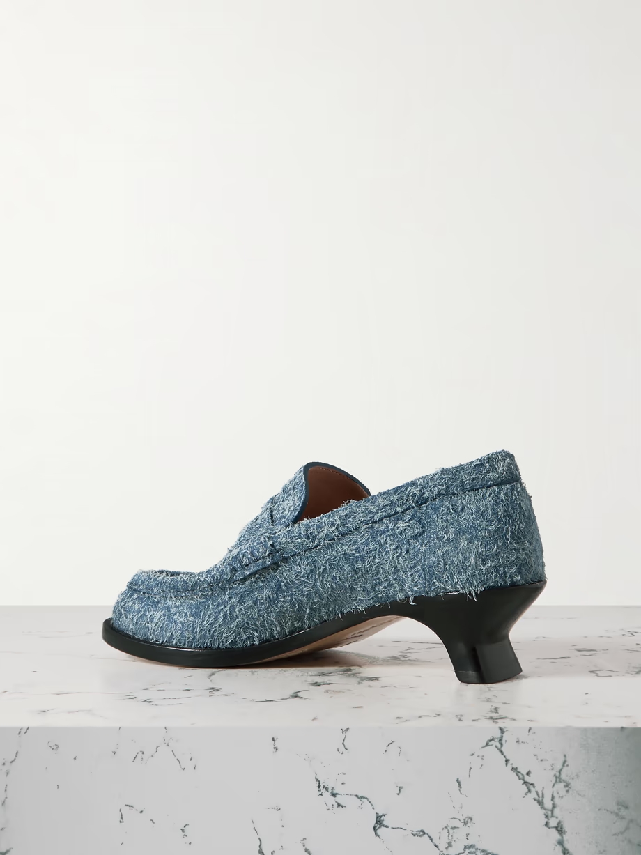 Campo brushed-suede pumps