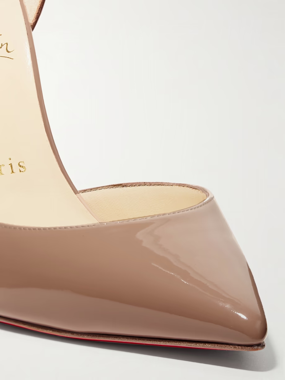 Iriza 100 patent-leather pumps