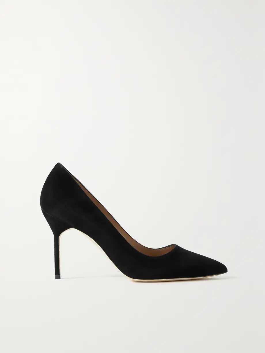 BB 90 suede pumps