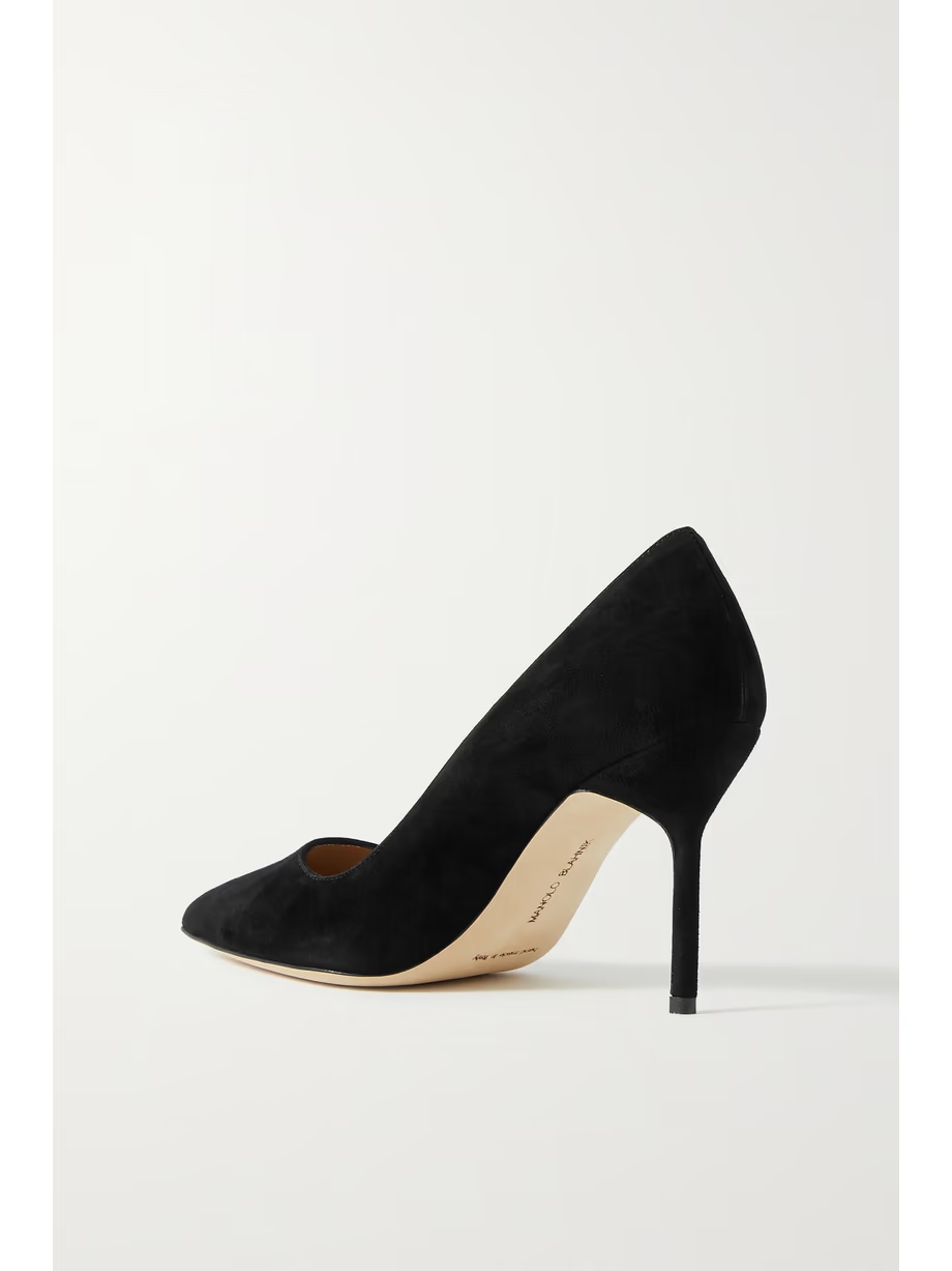 BB 90 suede pumps