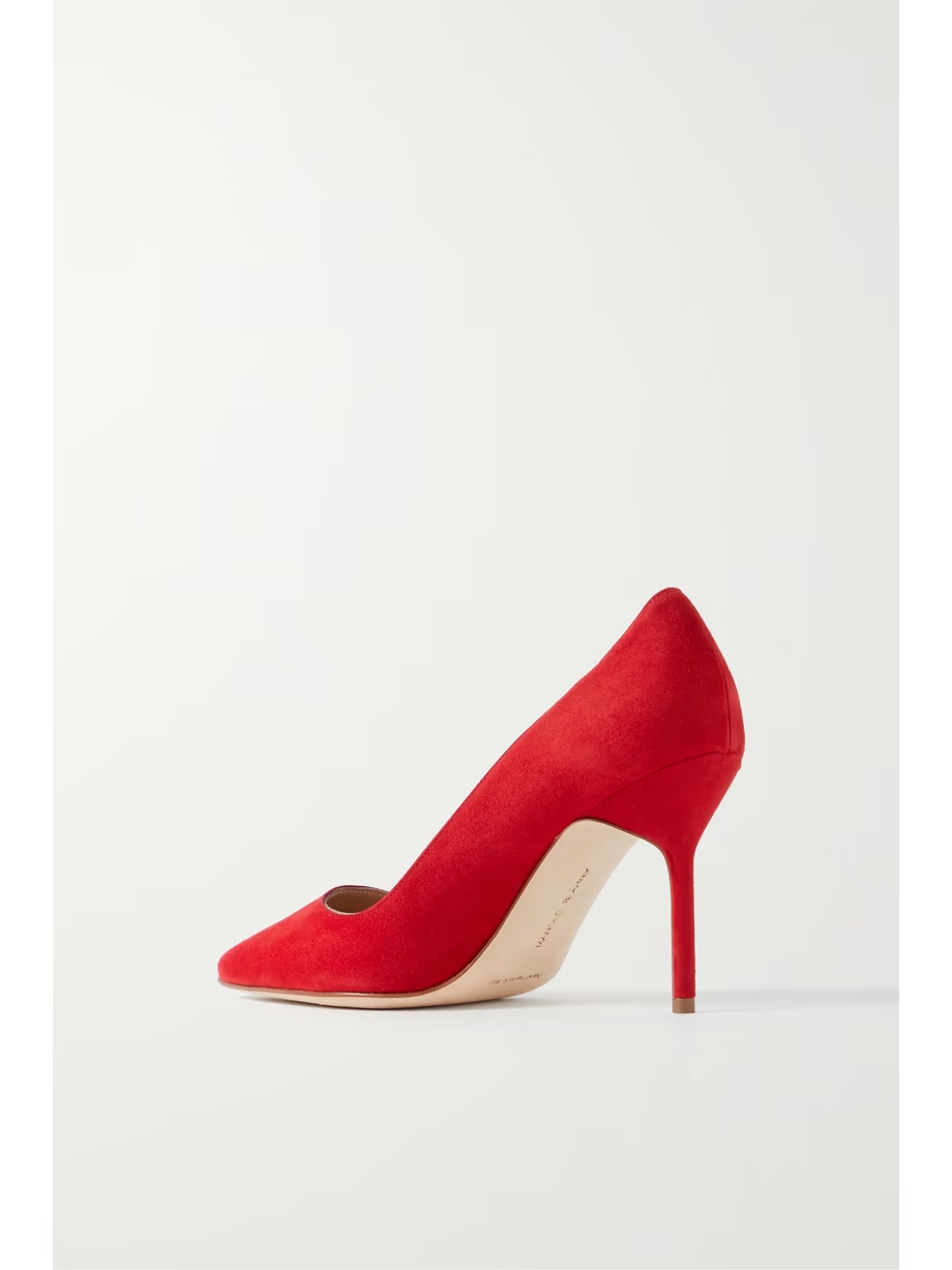 BB 90 suede pumps