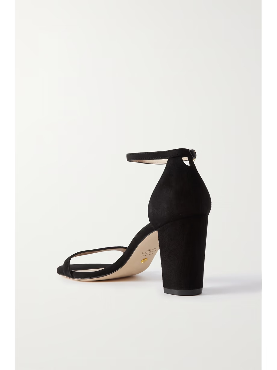 NearlyNude suede sandals