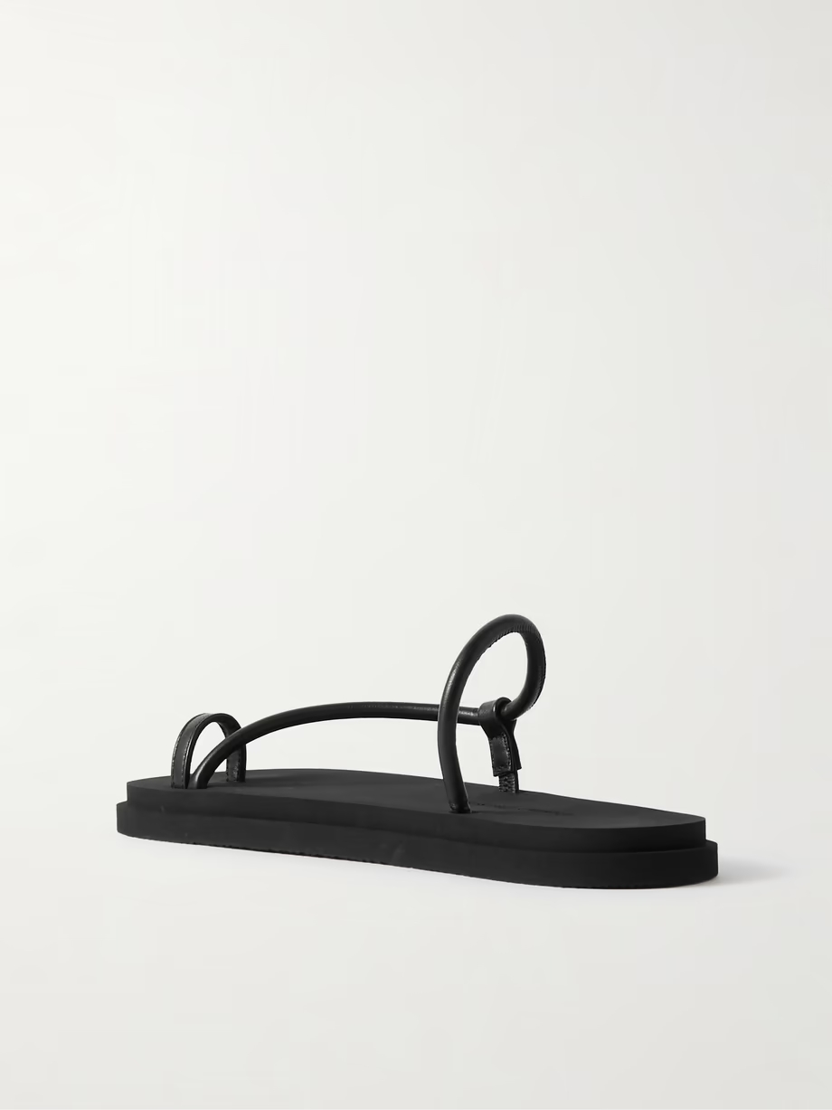 Bari Pool leather sandals