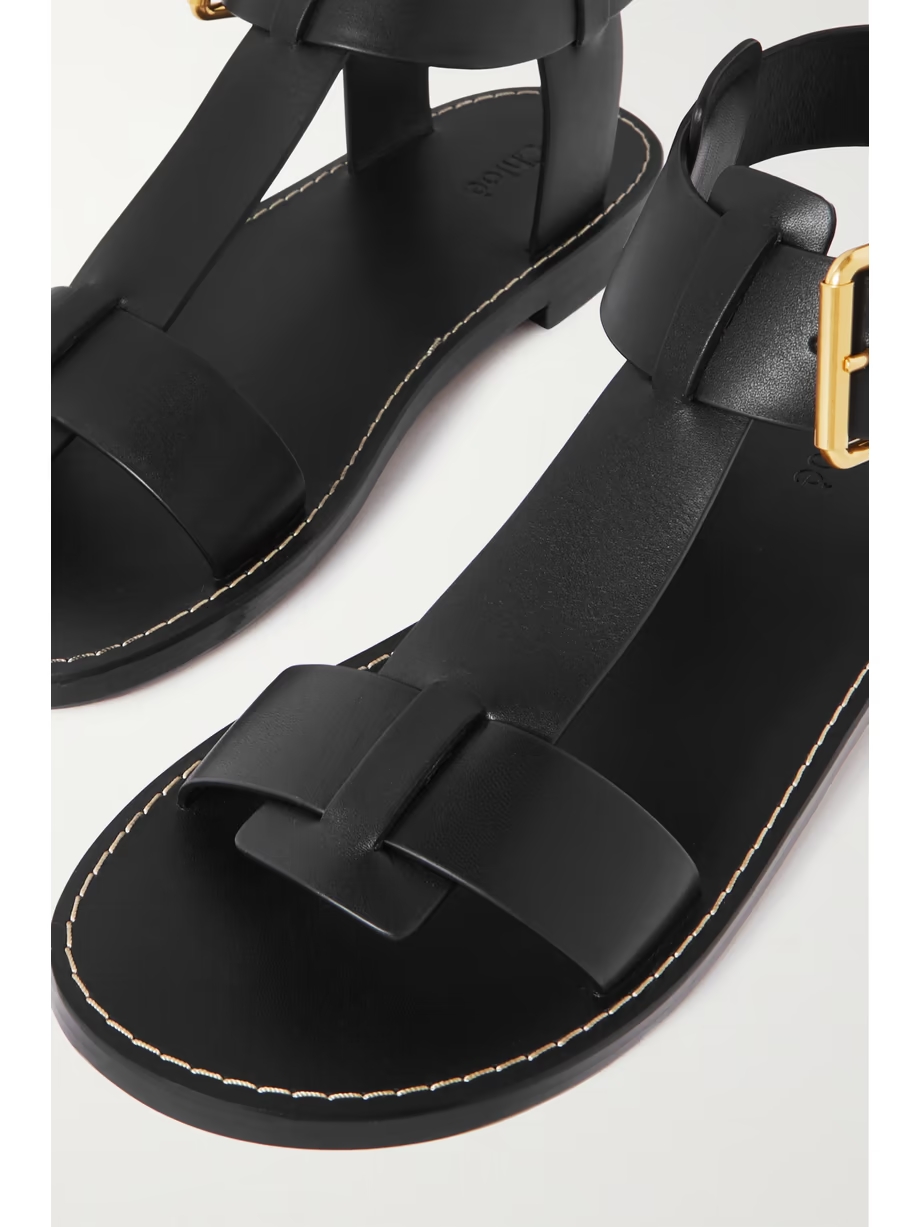 Rebecca leather sandals