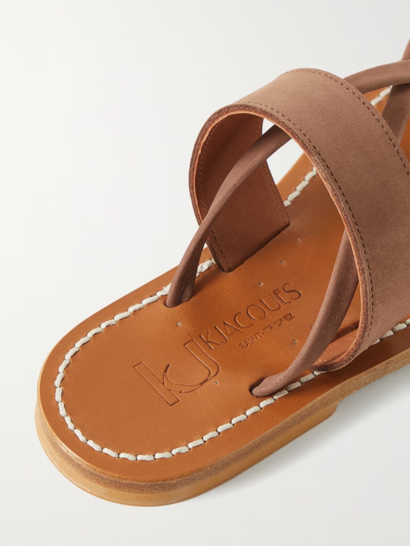 + NET SUSTAIN Nehru nubuck sandals