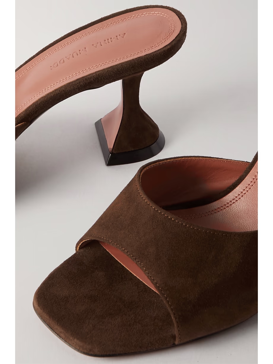 Lupita suede mules