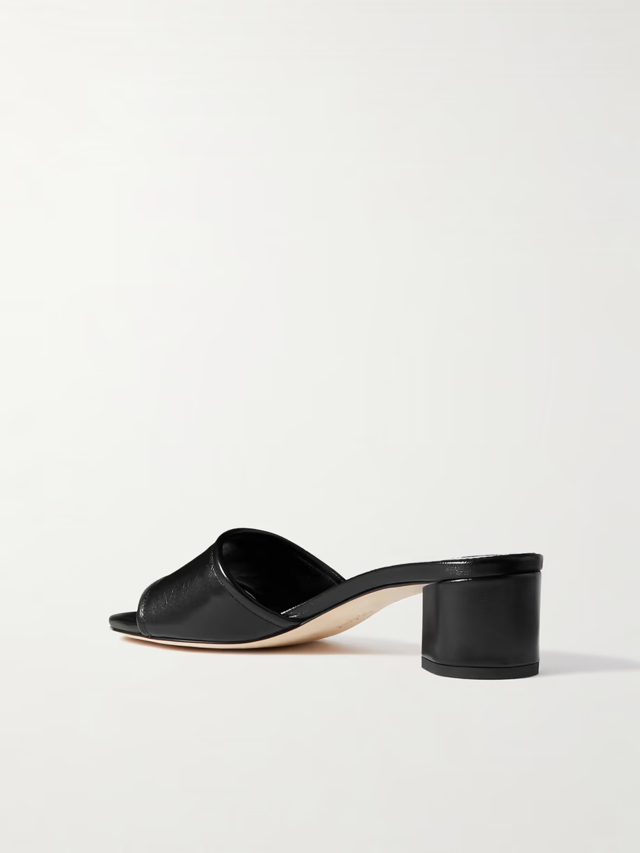 Jovia leather mules