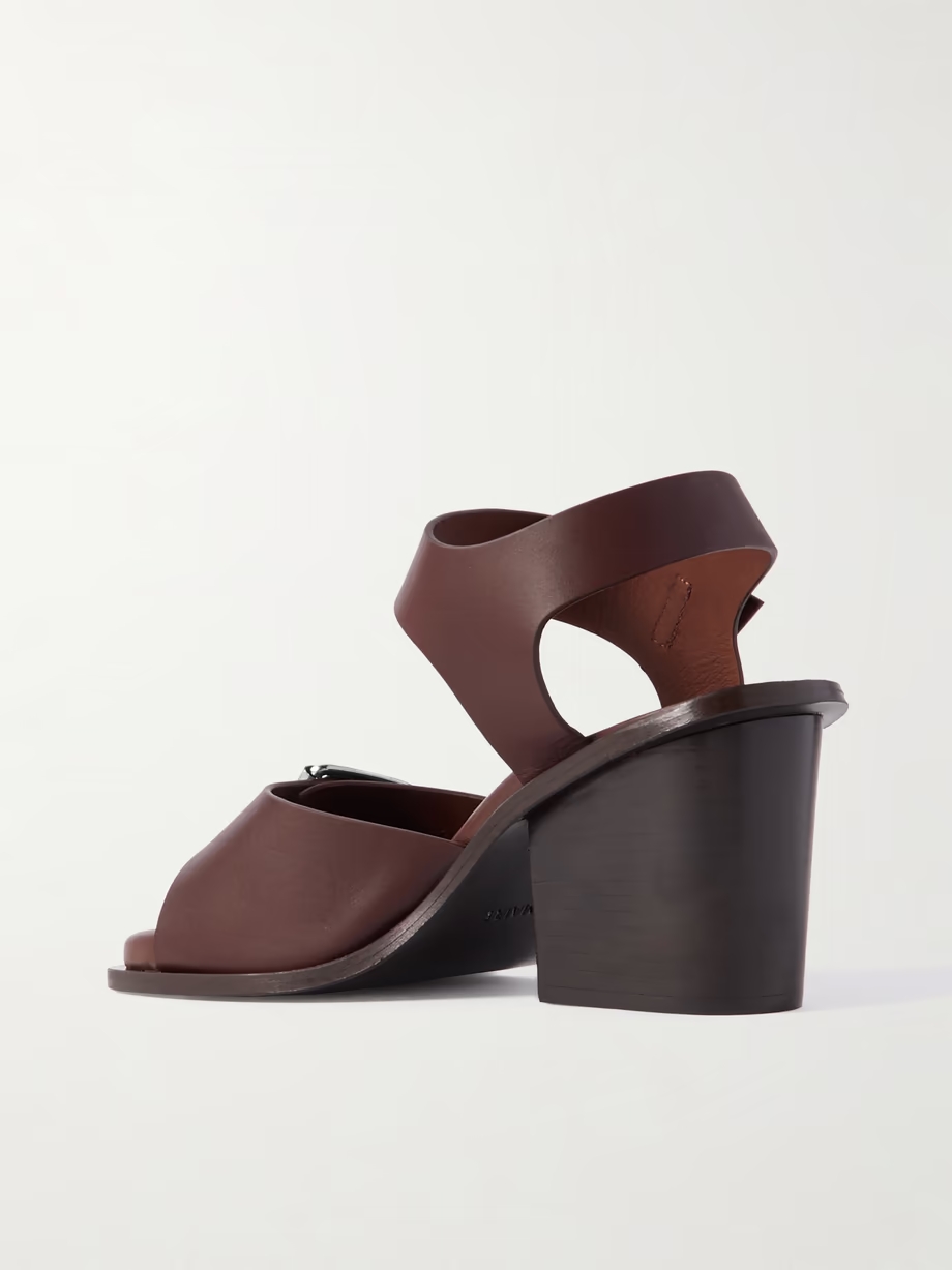 Leather sandals