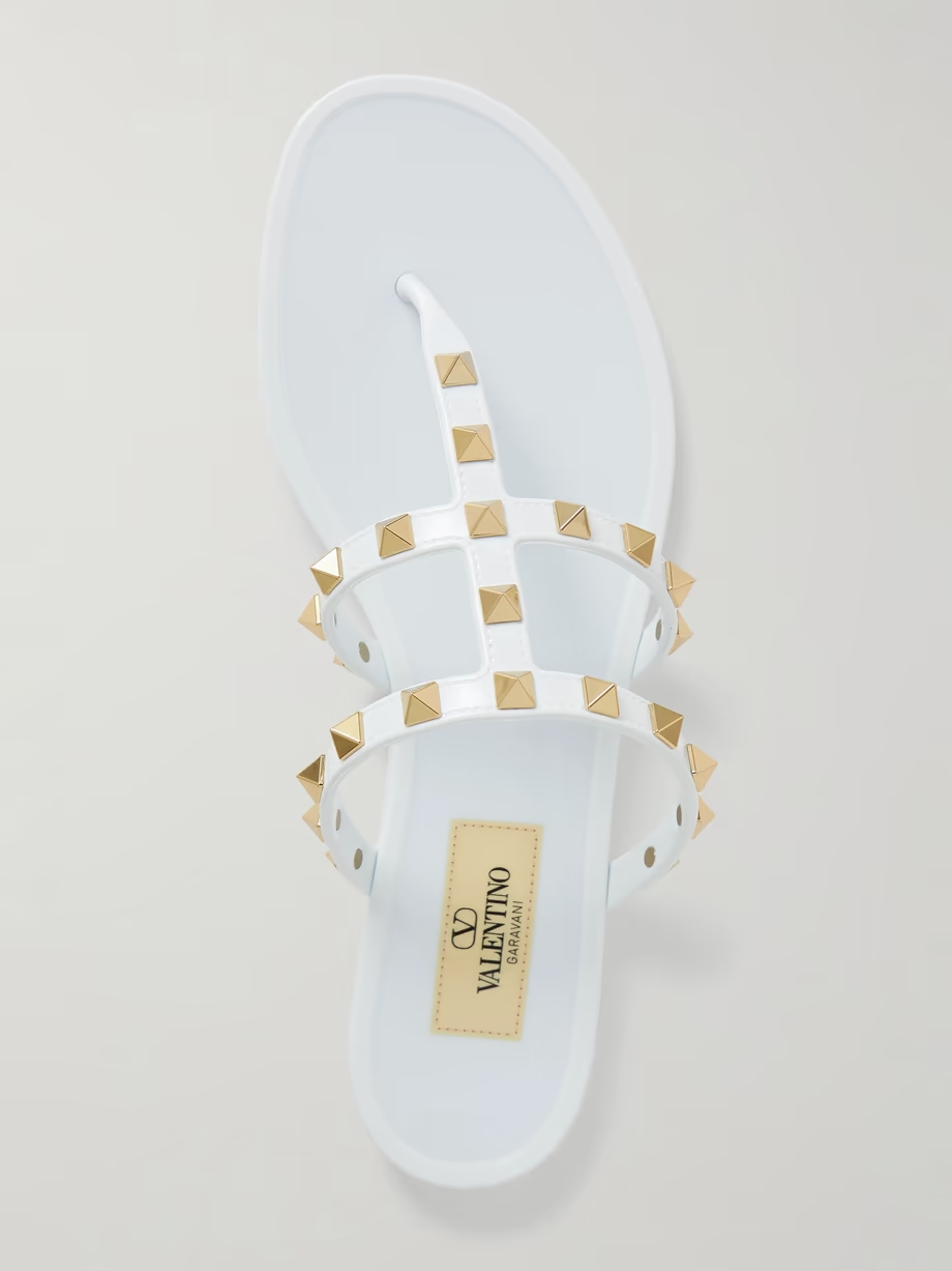 Rockstud rubber sandals