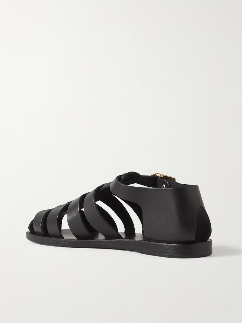 Homeria leather sandals