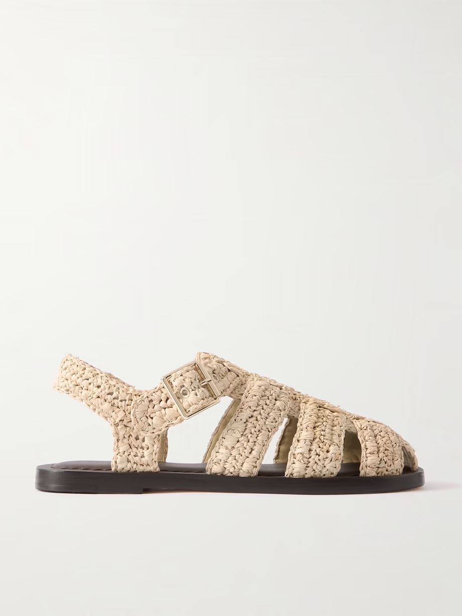 Sawer raffia sandals