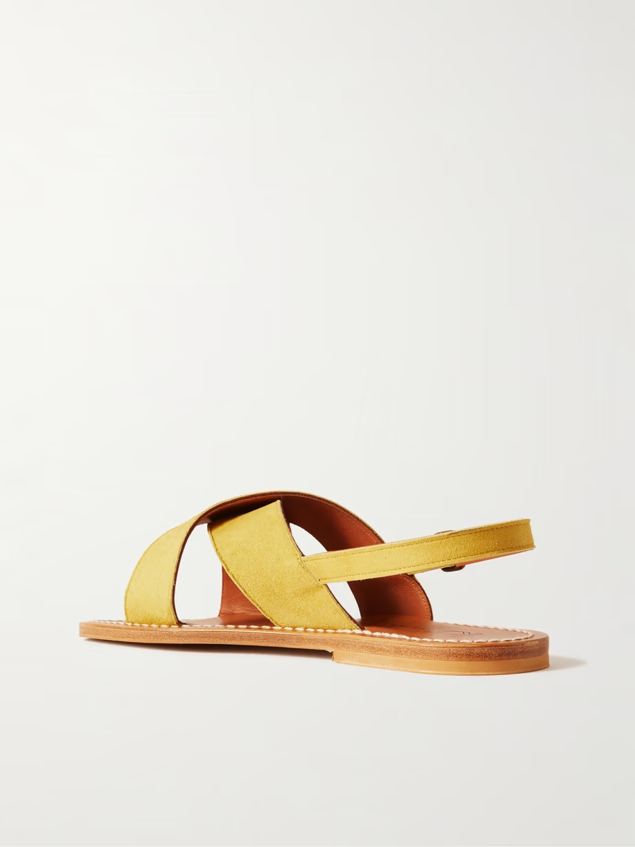 Osorno suede slingback sandals