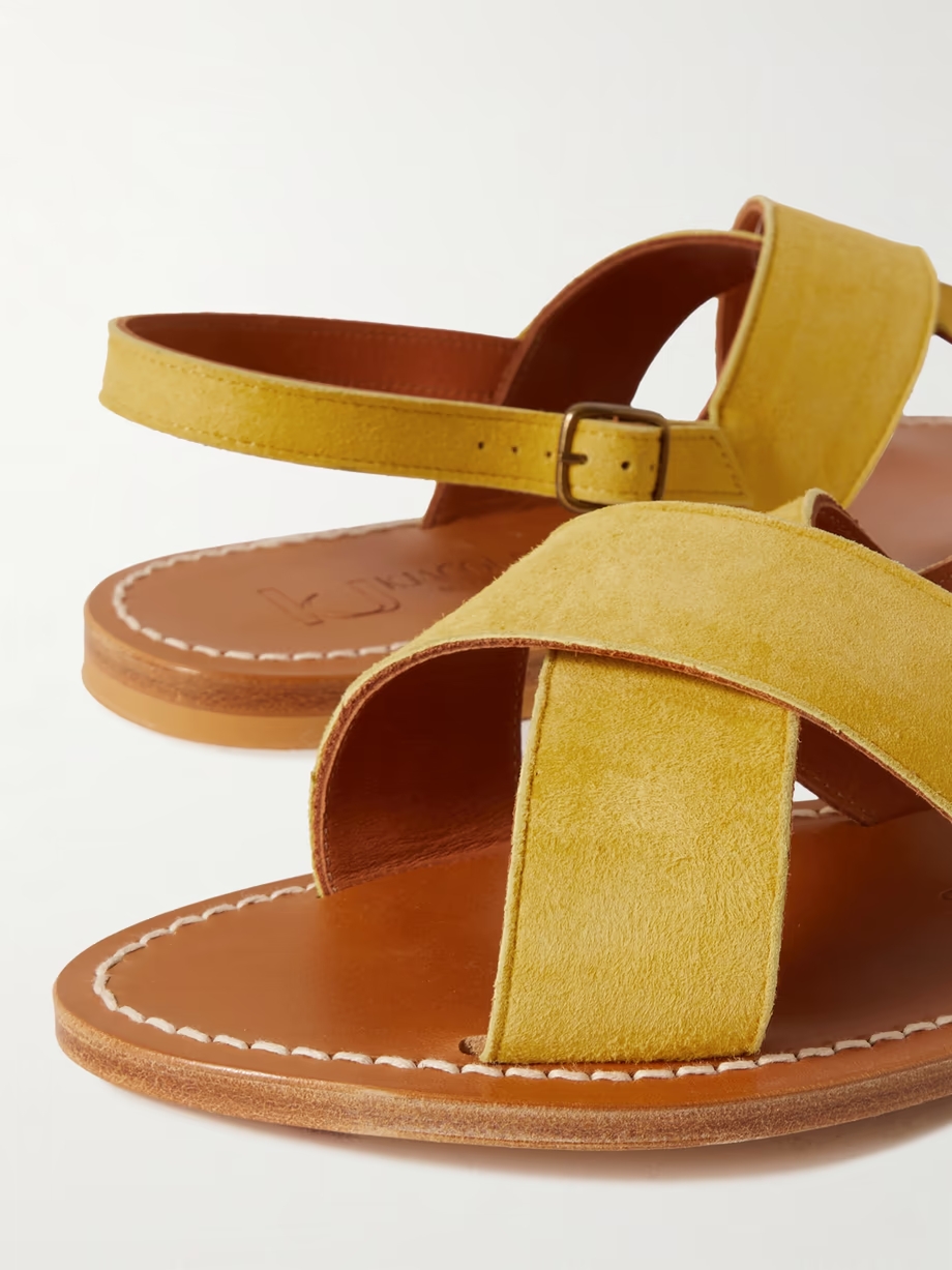 Osorno suede slingback sandals