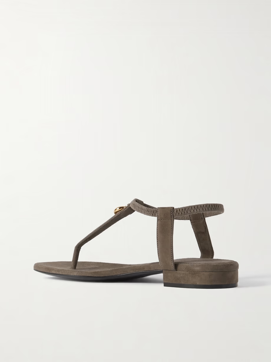 Mindil embellished suede sandals