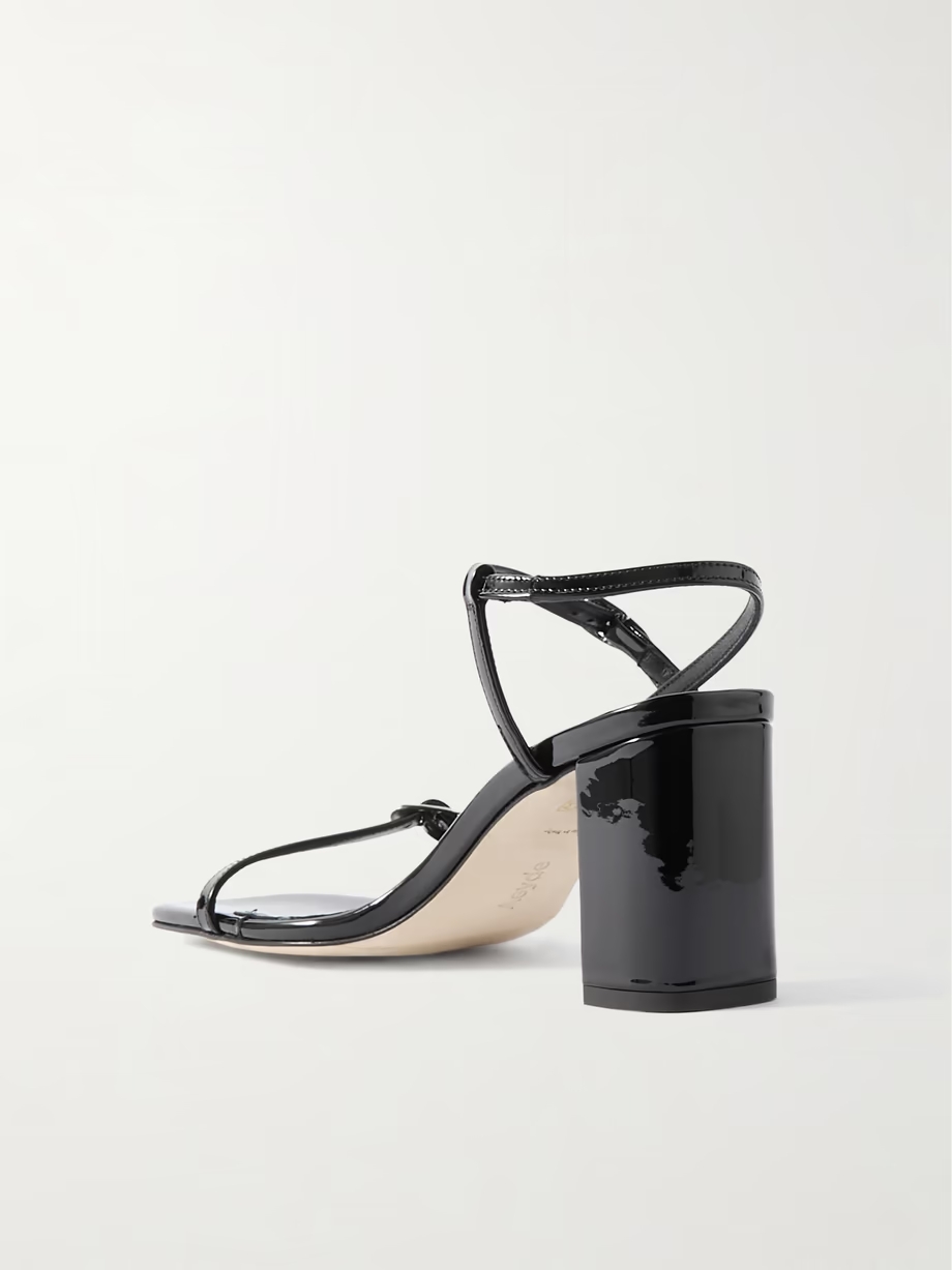 Franzi patent-leather sandals