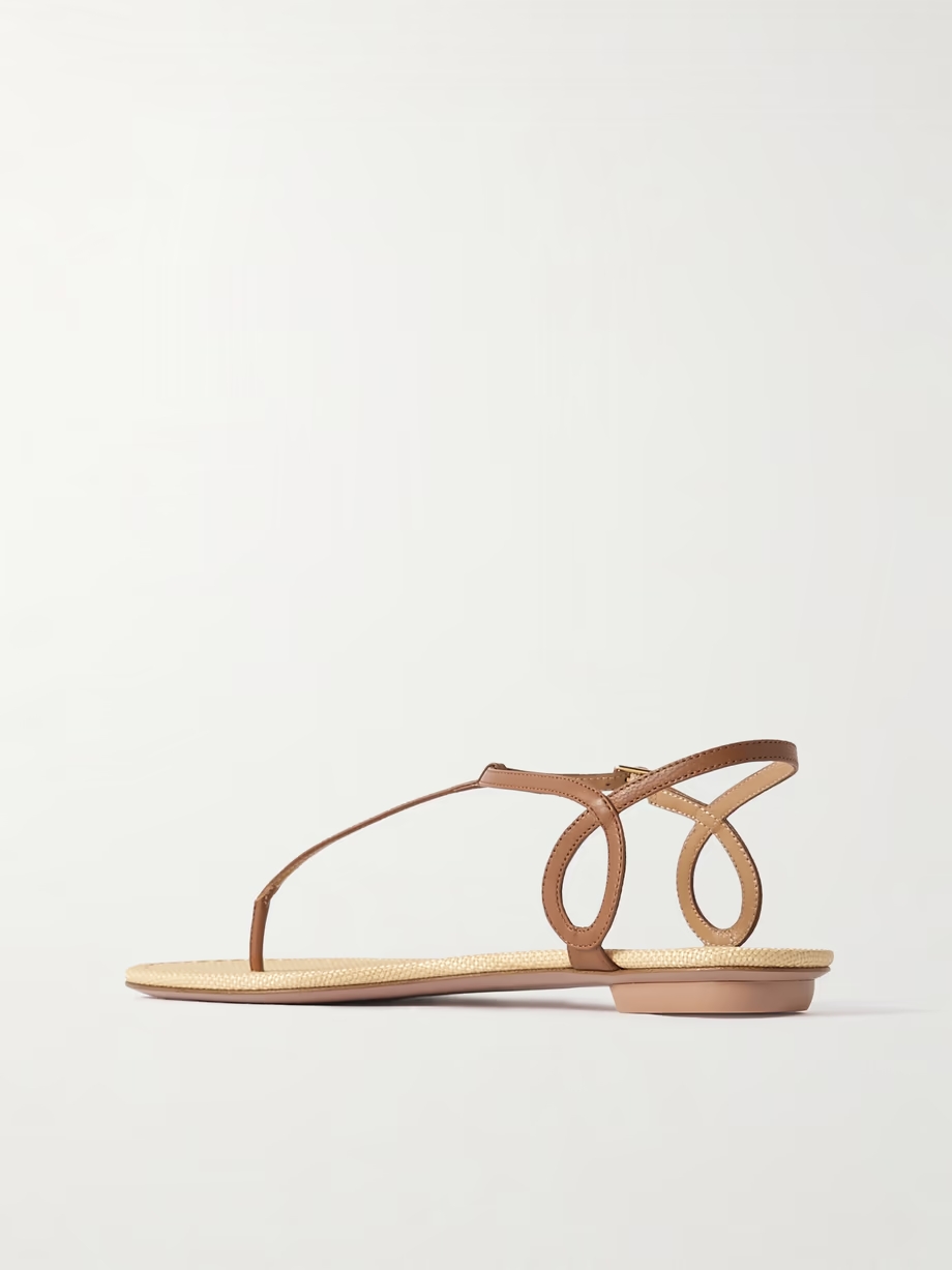 Almost Bare leather sandals