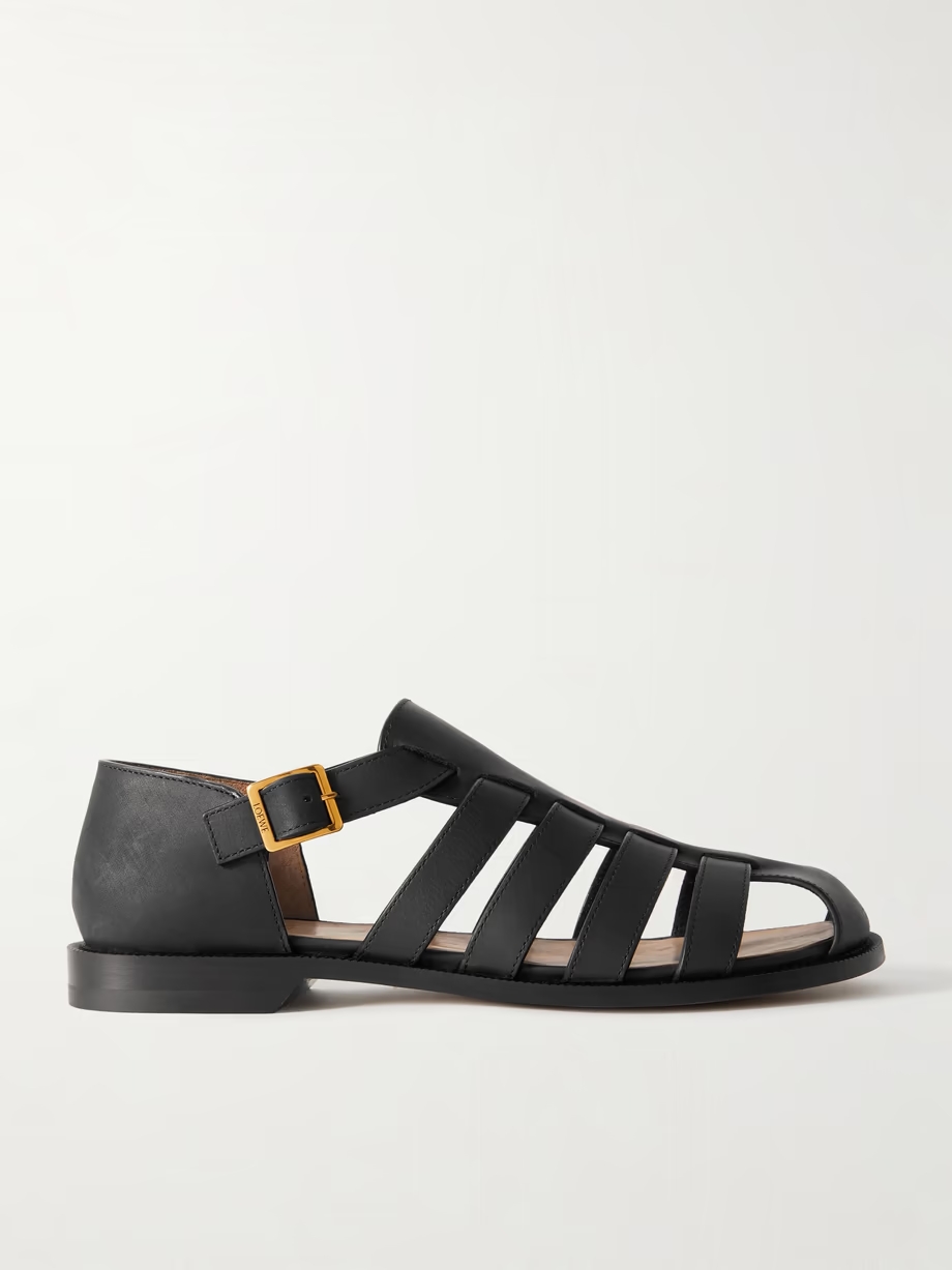 Campo cutout leather sandals