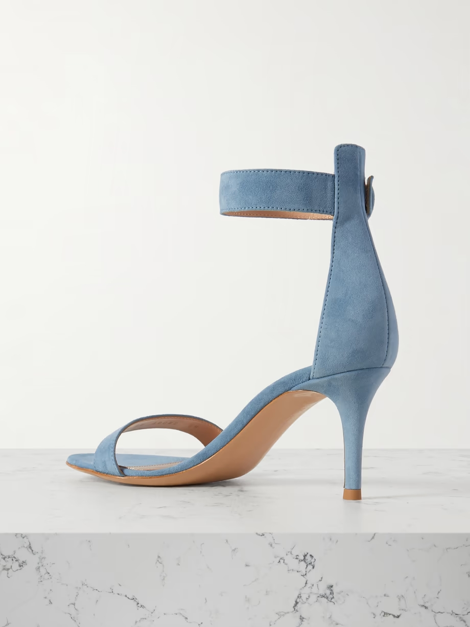 Portofino 70 suede sandals