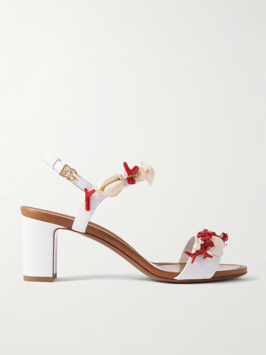 Keira embellished leather sandals