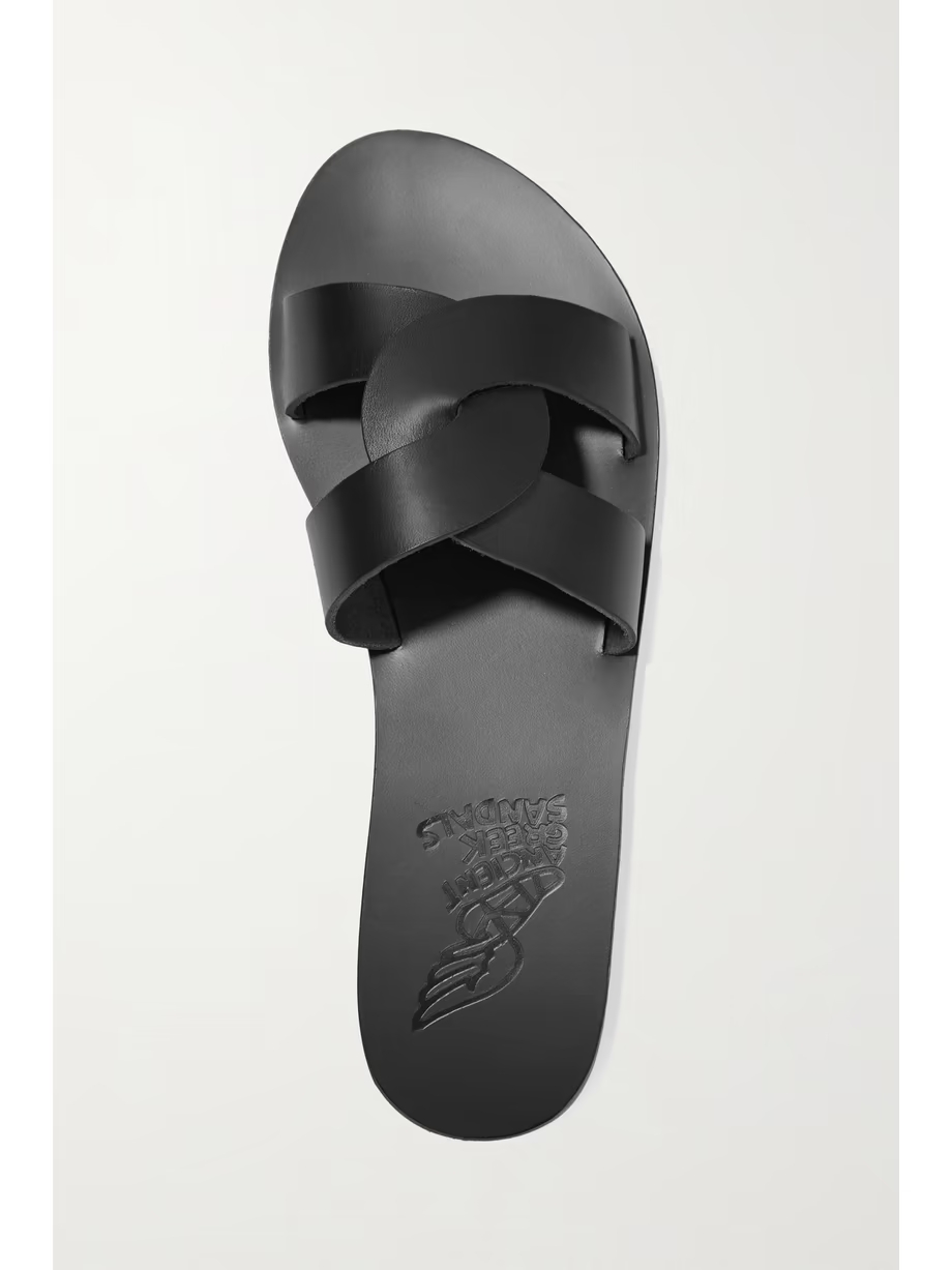 Desmos cutout leather slides