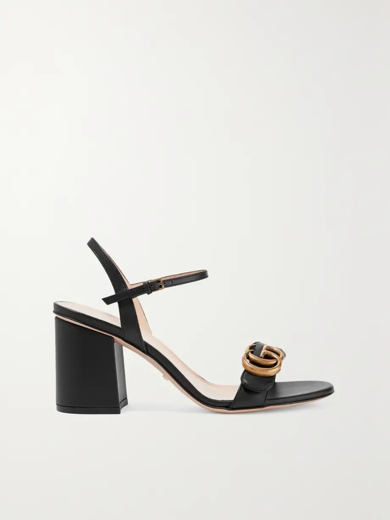 Marmont logo-embellished leather sandals