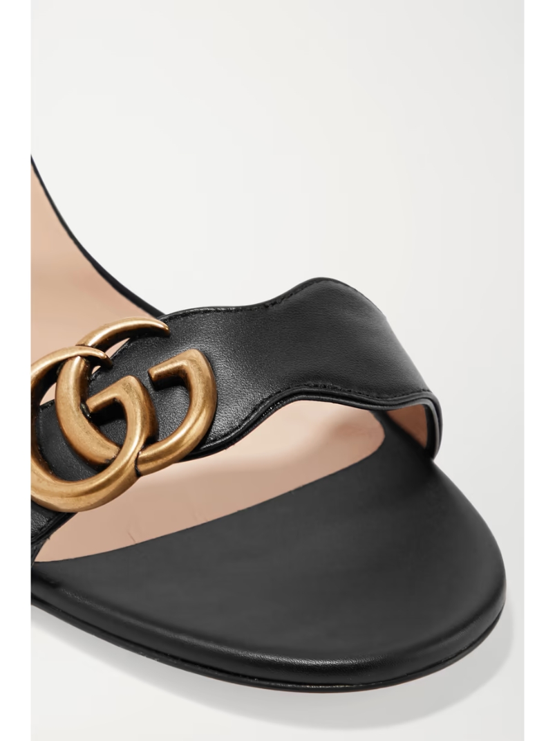 Marmont logo-embellished leather sandals