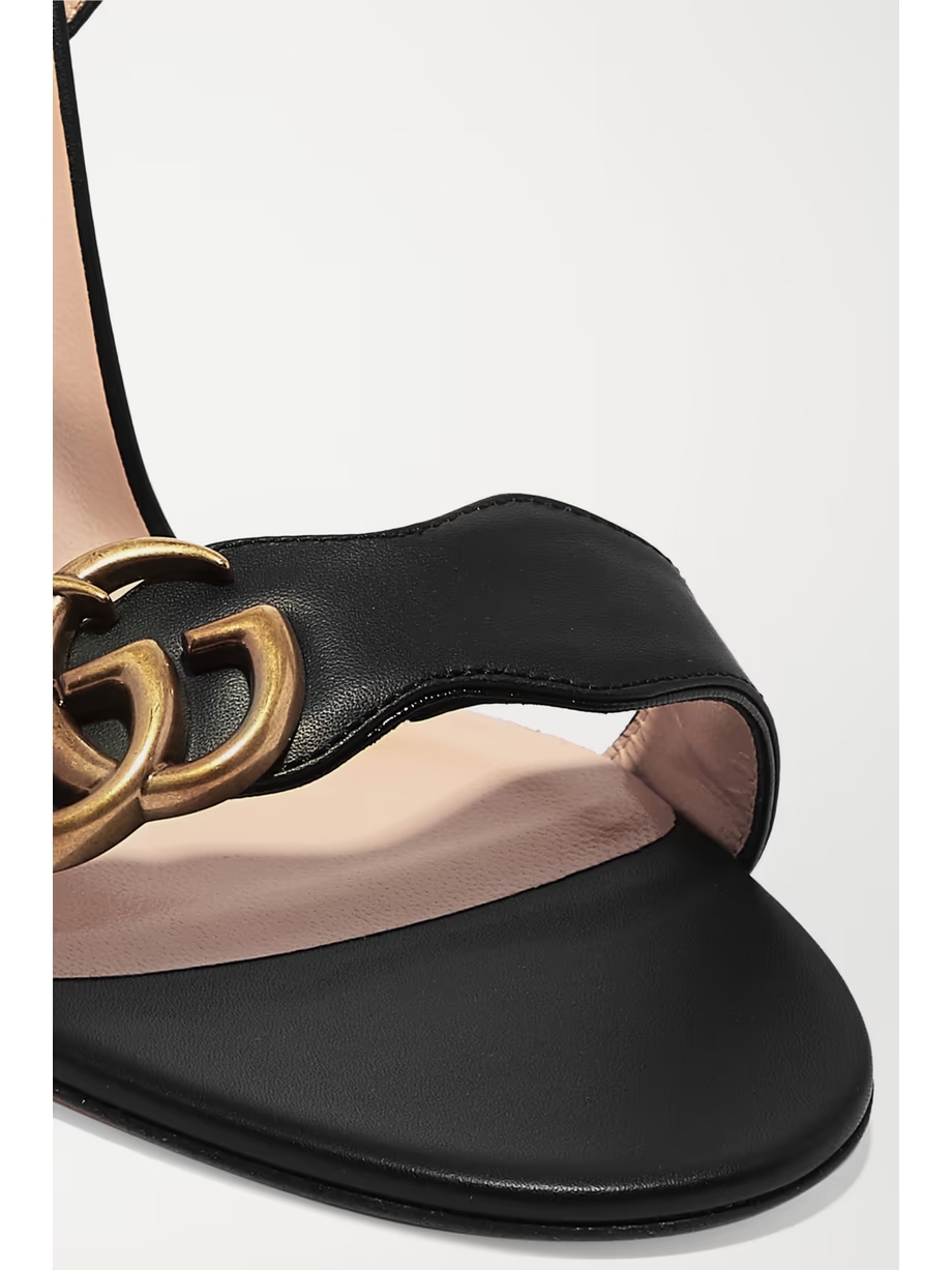 Marmont logo-embellished leather sandals