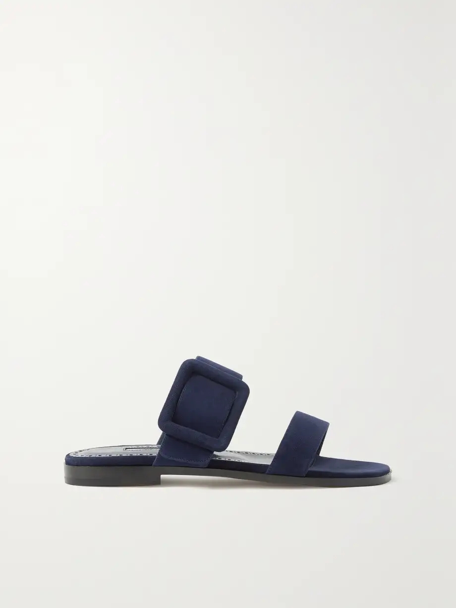 Tituba buckled suede sandals