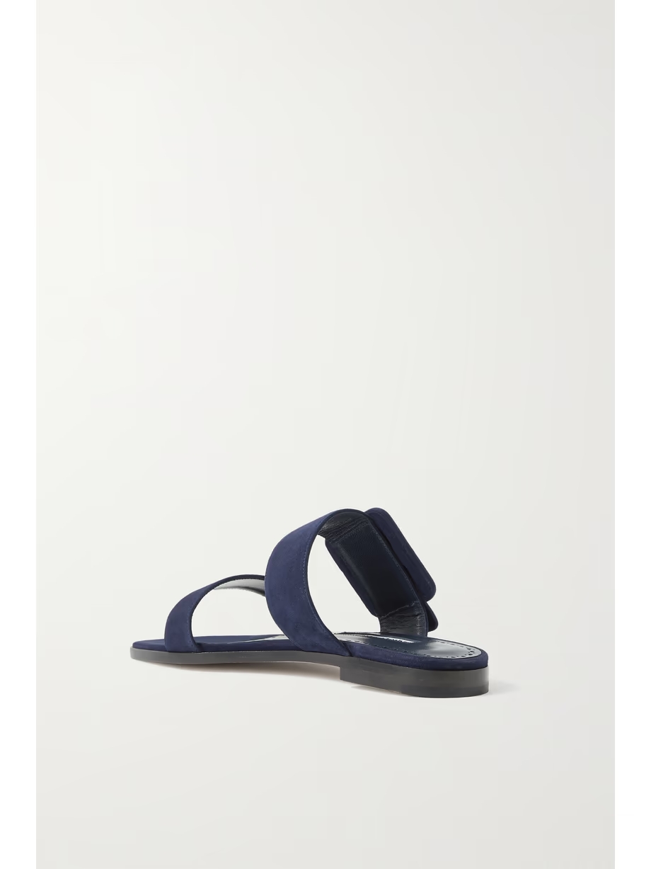 Tituba buckled suede sandals