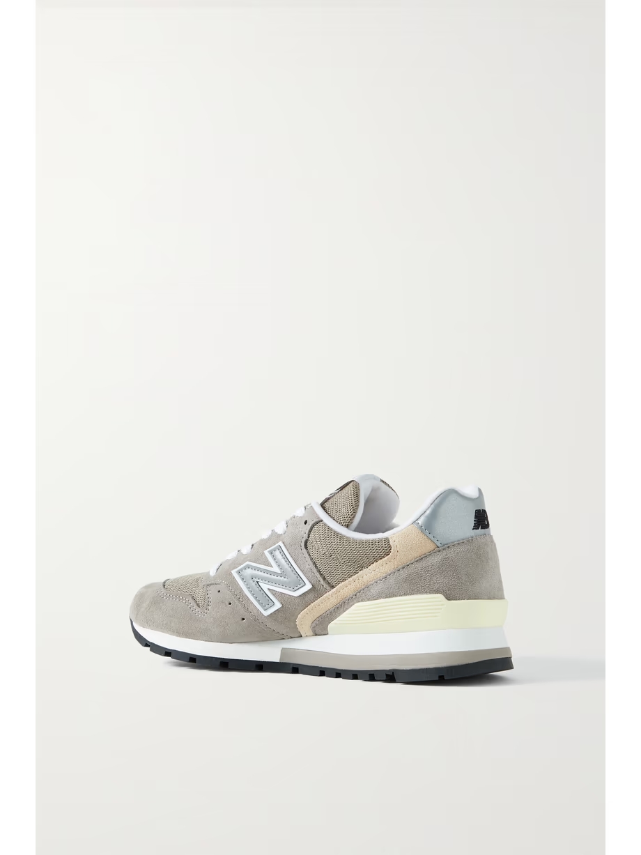 996 suede and mesh sneakers