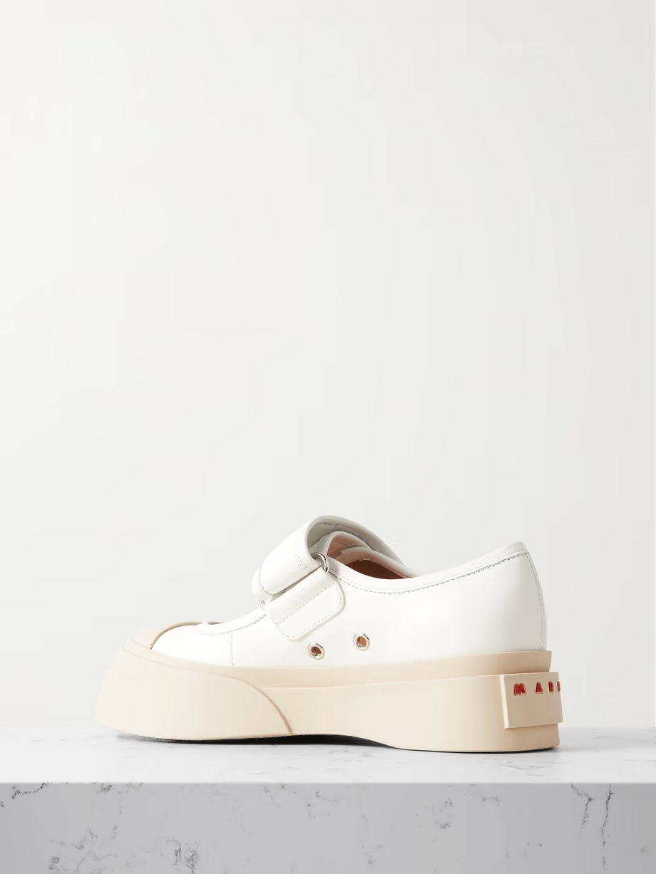 Pablo leather Mary Jane platform sneakers