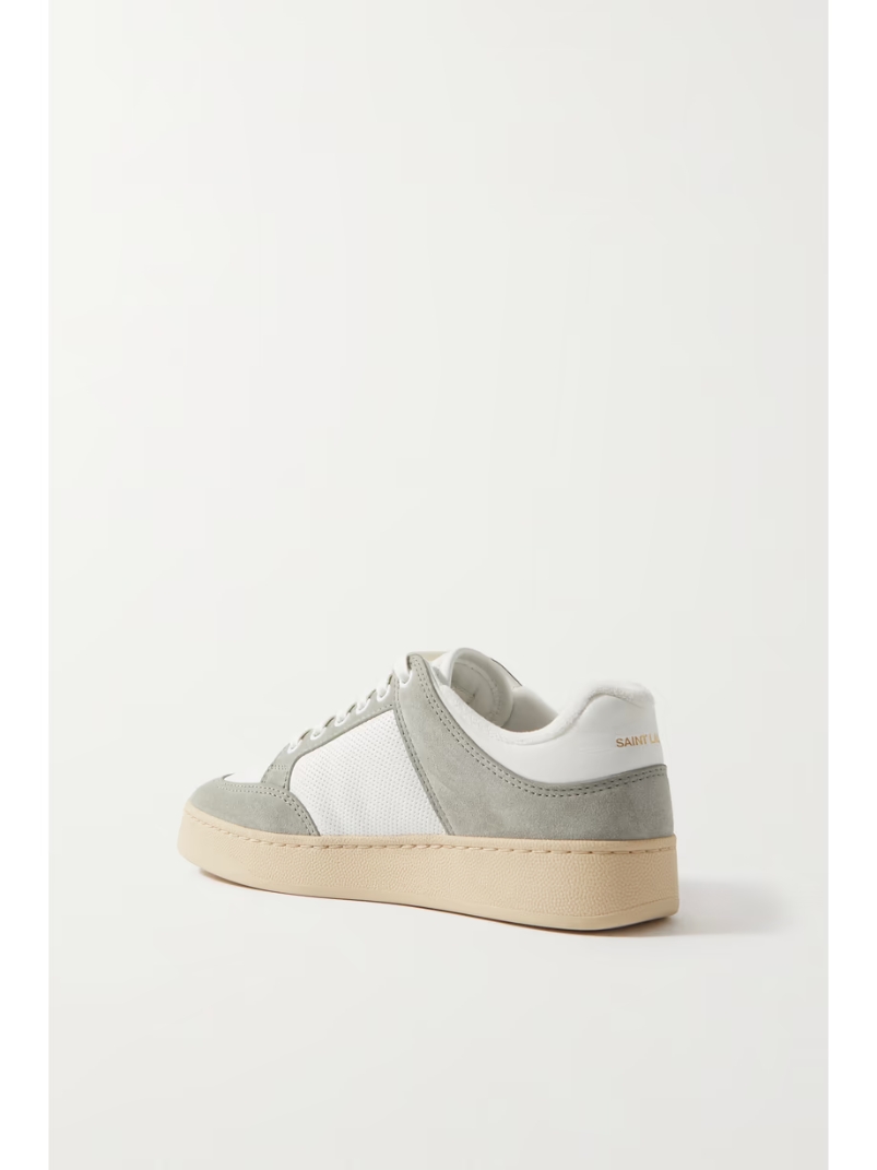 SL/61 leather and suede sneakers