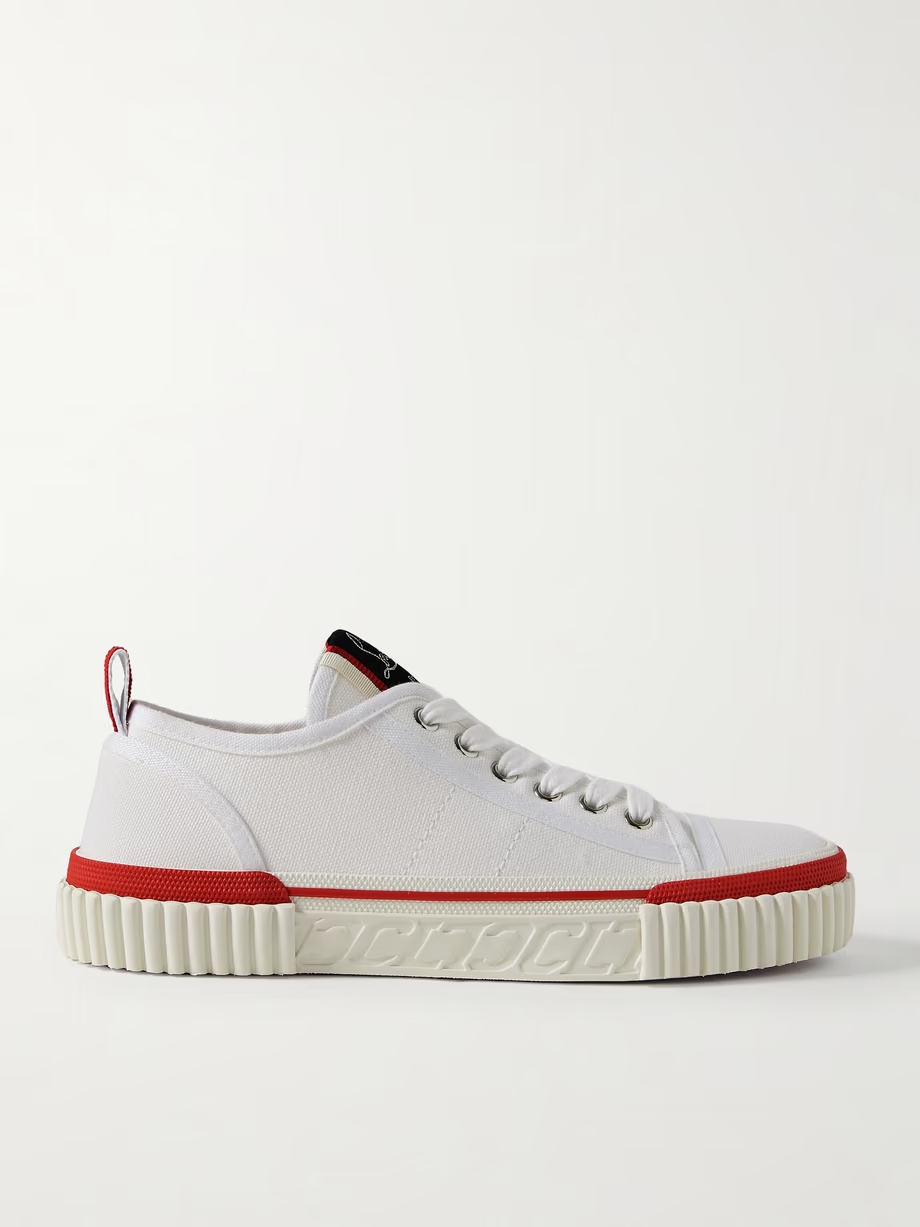 Pedro Junior cotton-canvas sneakers