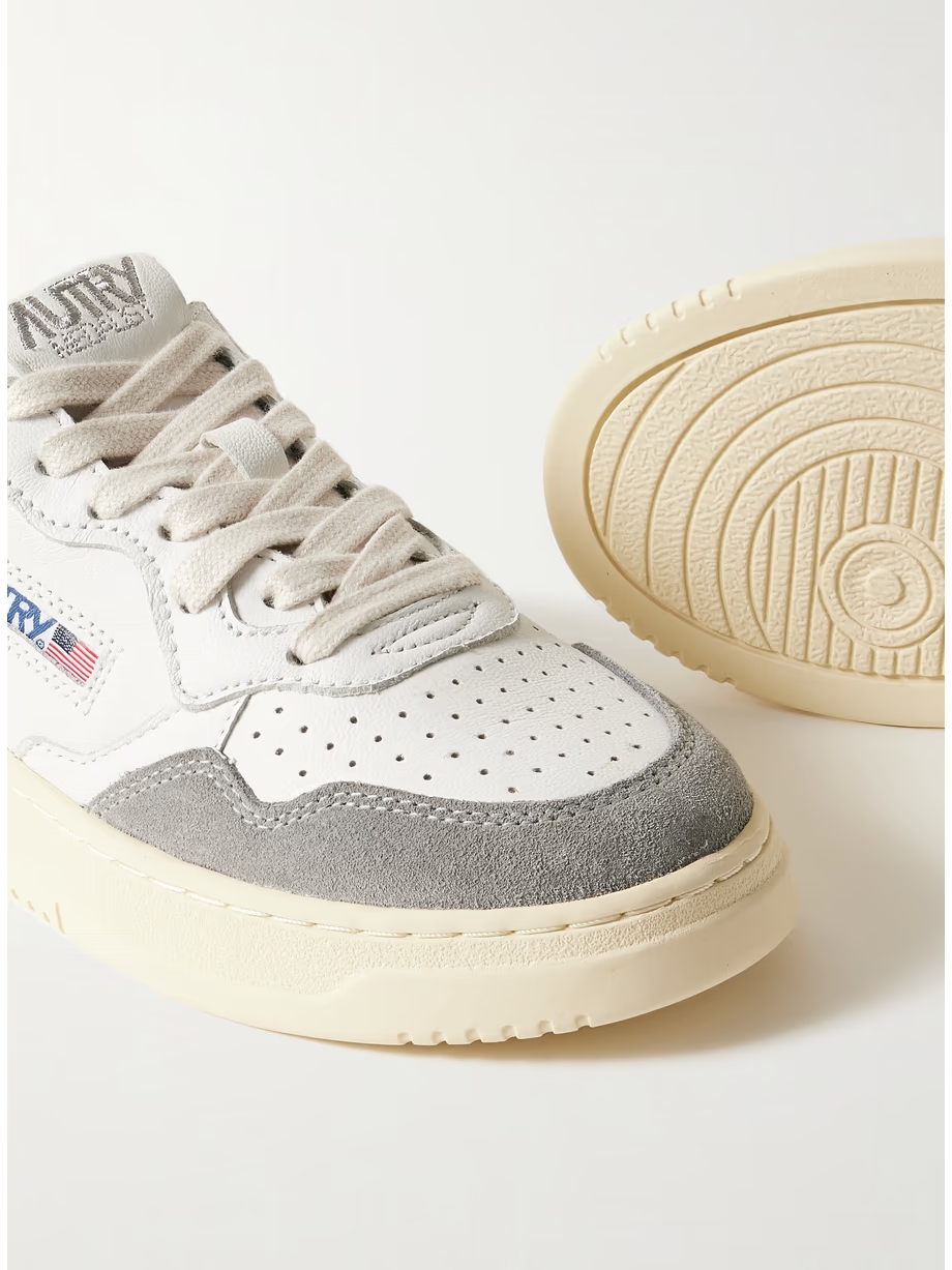 Medalist Low leather and suede sneakers