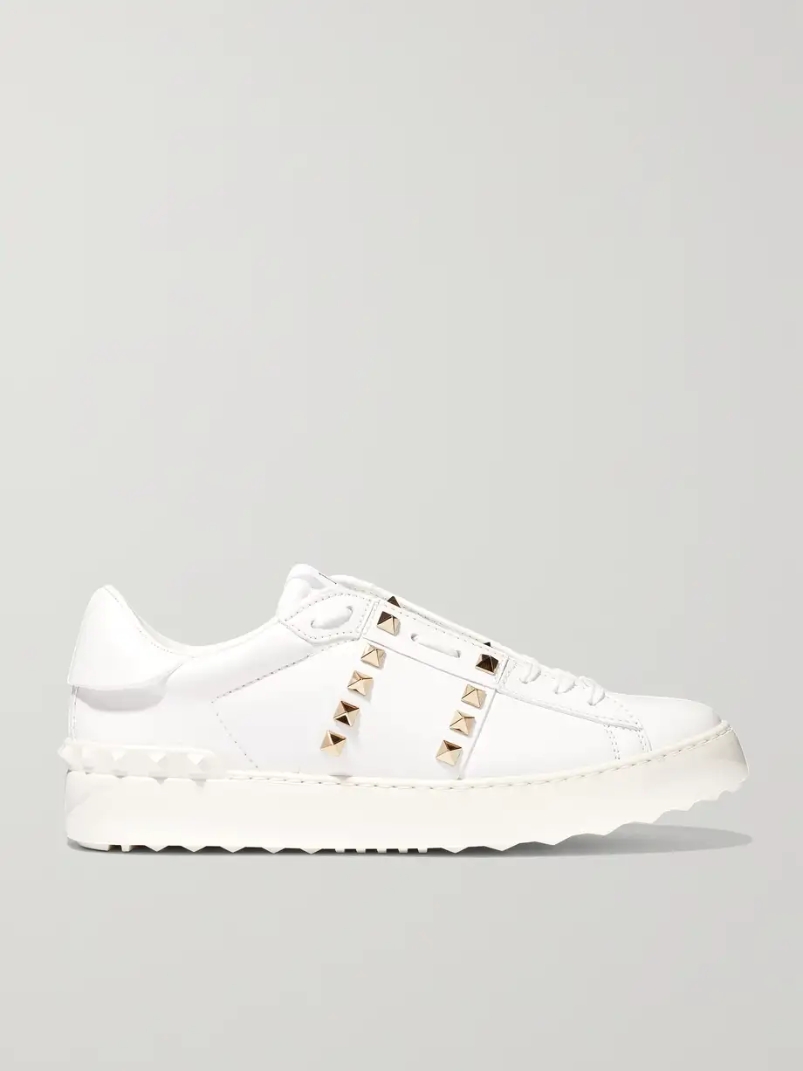 Rockstud Untitled leather sneakers