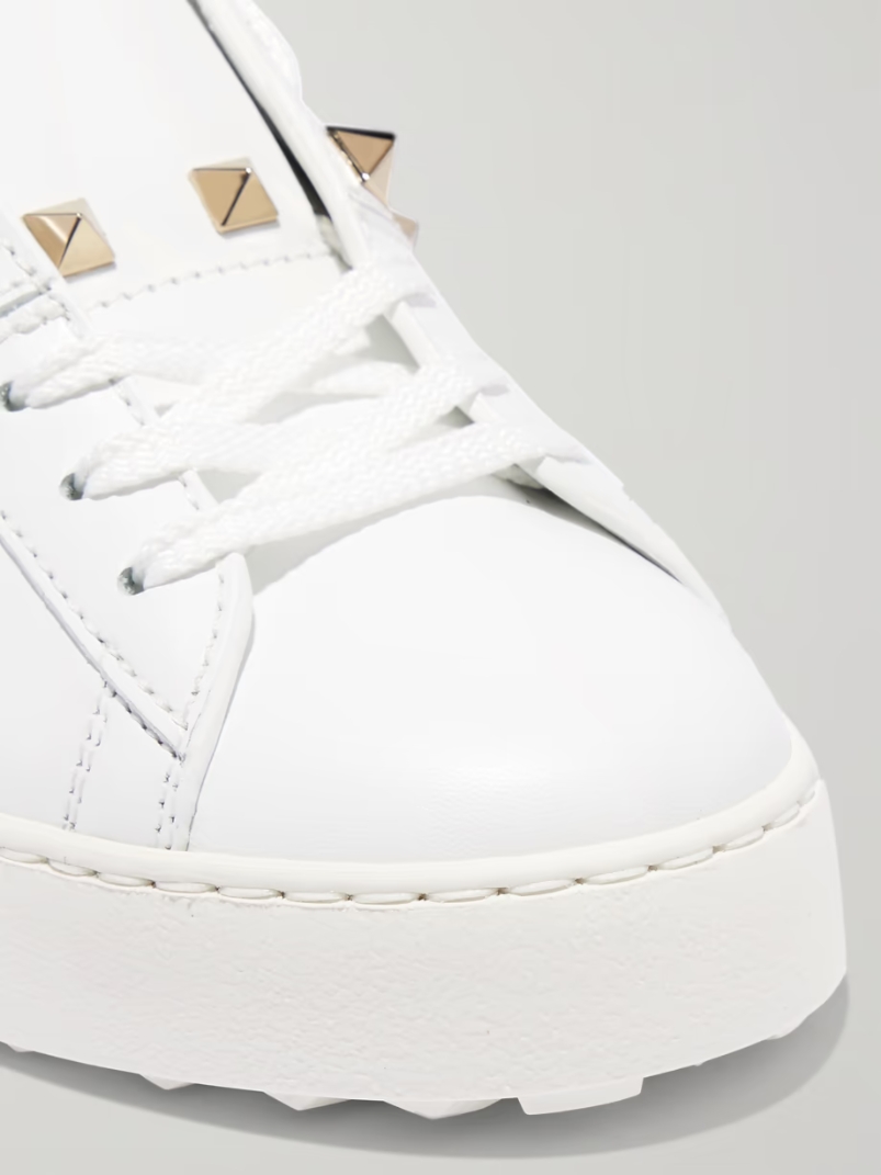 Rockstud Untitled leather sneakers