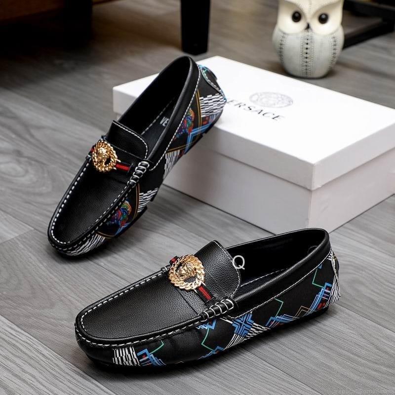 Versace Versace Suit shoes Men Ts Versace 080544 sz38-45ZX