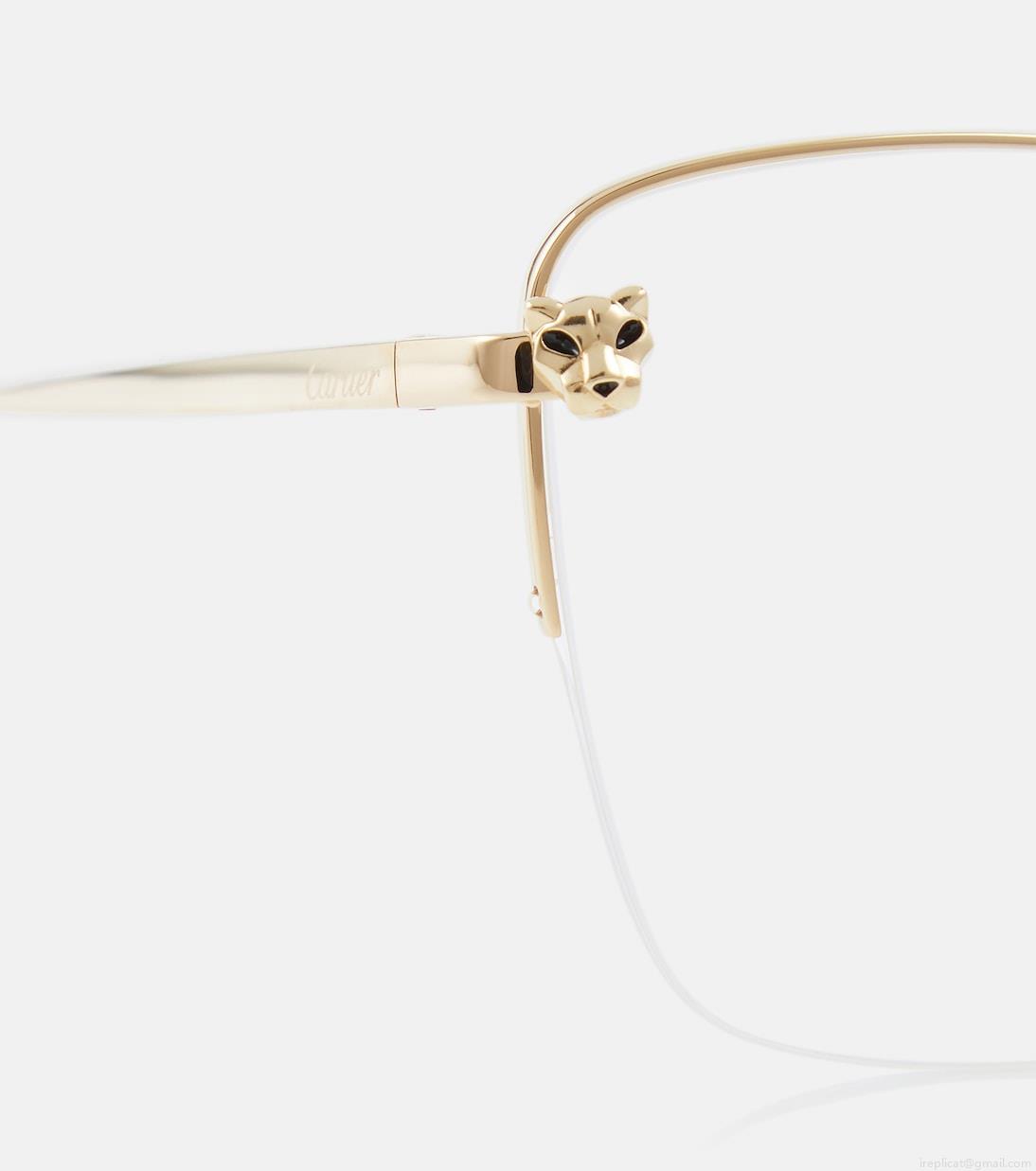 Cartier Eyewear CollectionPanthère de Cartier oversized glasses