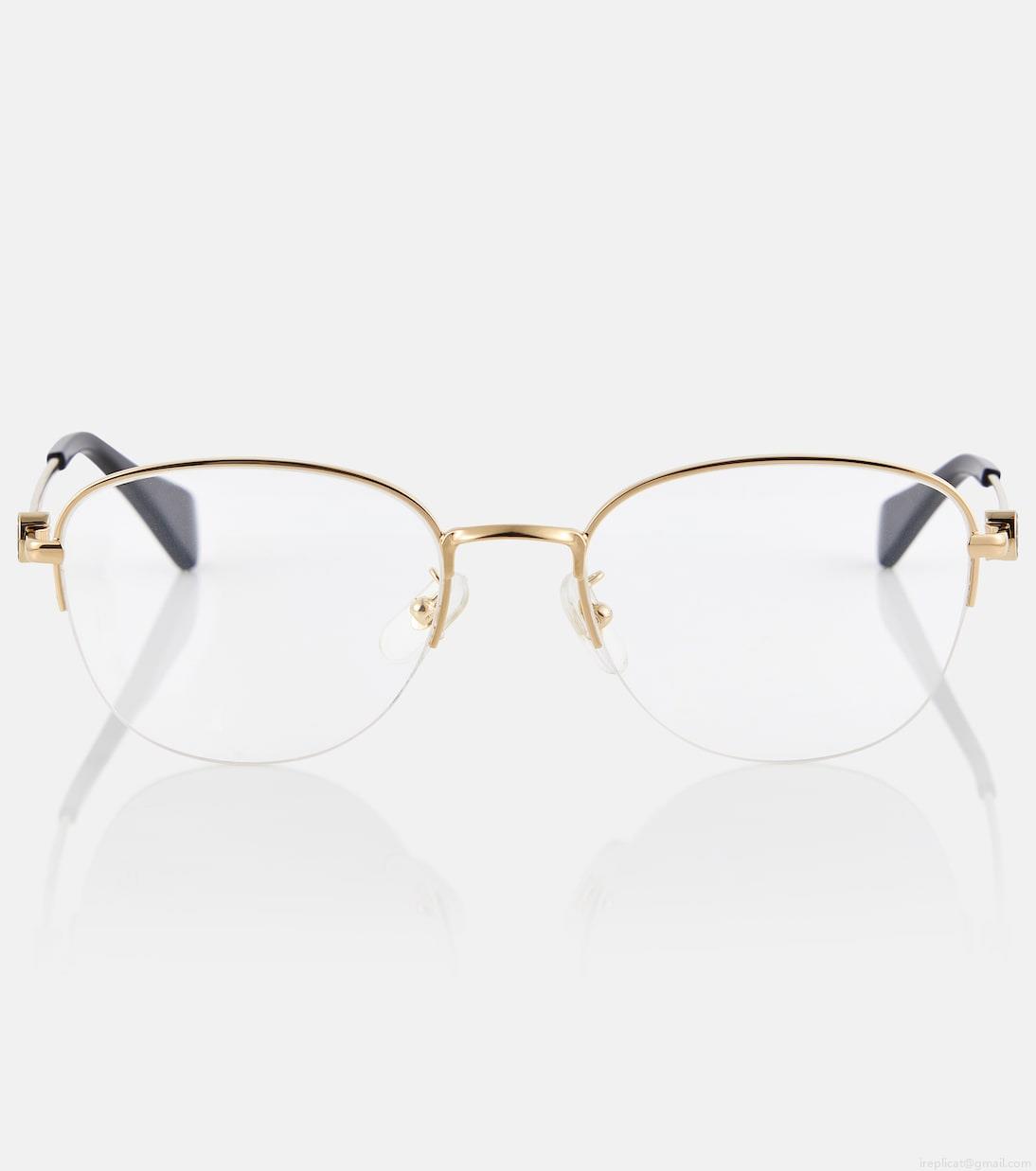 Cartier Eyewear CollectionSignature C de Cartier round glasses