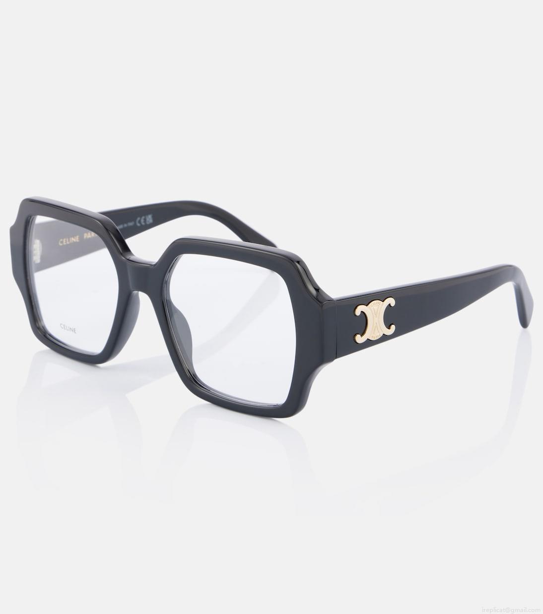 Celine EyewearTriomphe square glasses