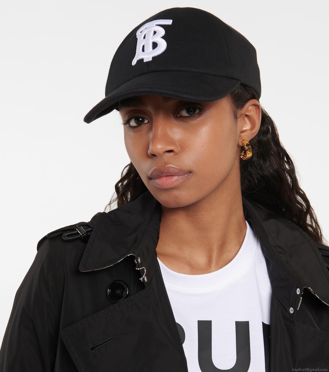 BurberryTB cotton baseball cap