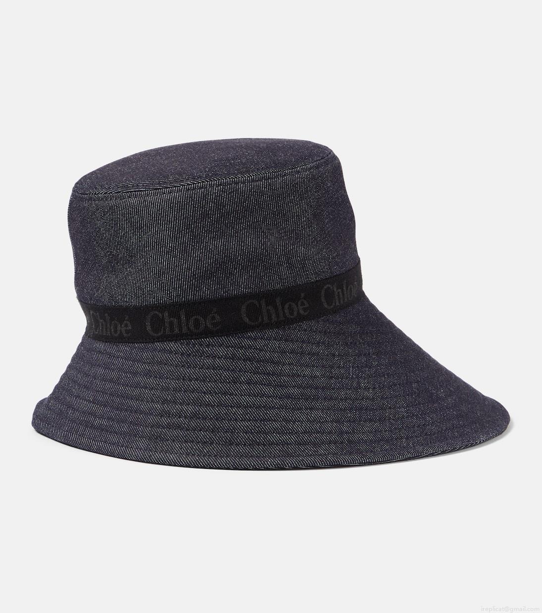 ChloéWoody denim bucket hat