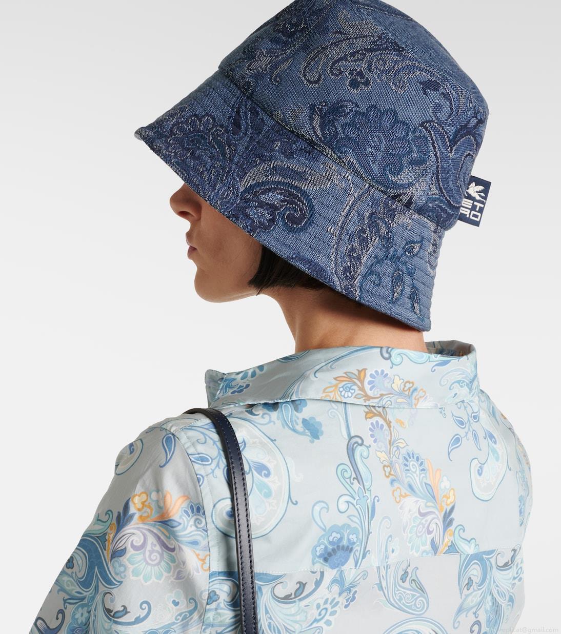 EtroPaisley bucket hat