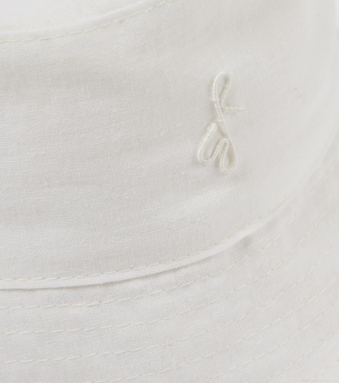 Ruslan BaginskiyMonogram linen bucket hat