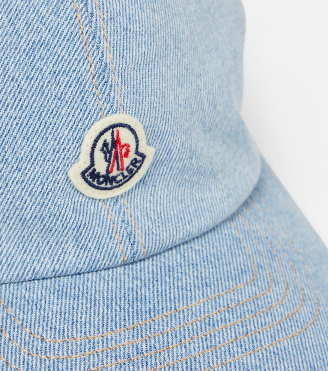 MonclerCanvas baseball cap