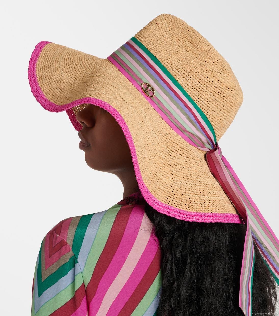 ValentinoThe Bold Edition VLogo sun hat