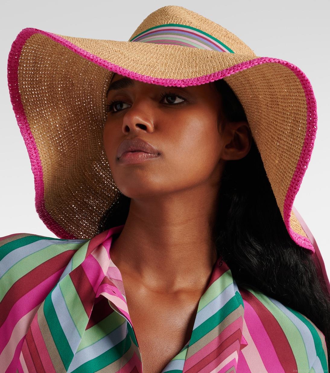 ValentinoThe Bold Edition VLogo sun hat