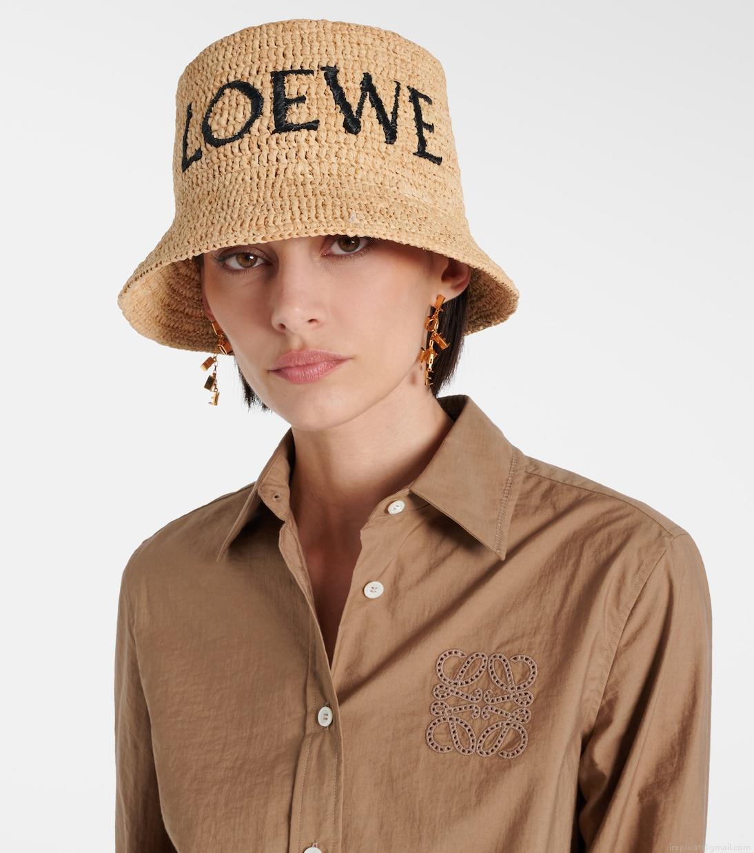 LoewePaula\'s Ibiza logo bucket hat