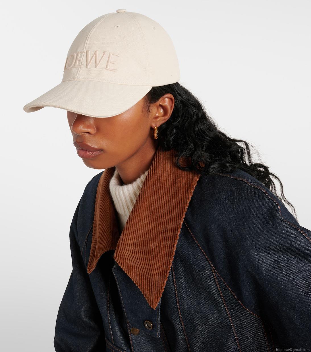 LoeweLogo embroidered baseball cap